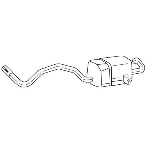 Endschalld&auml;mpfer Sigam 49630 f&uuml;r Renault