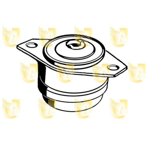 Lagerung Motor Unigom 395153 f&uuml;r Fiat Vorne
