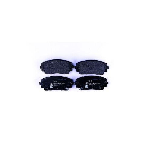 Bremsbelagsatz Scheibenbremse Hella 8DB 355 020-611 f&uuml;r Hyundai Kia Amc