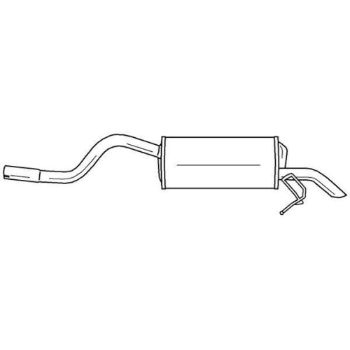 Endschalld&auml;mpfer Sigam 49647 f&uuml;r Renault