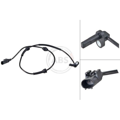 Sensor Raddrehzahl A.b.s. 31515 f&uuml;r Fiat Opel Vauxhall Standard Automobile