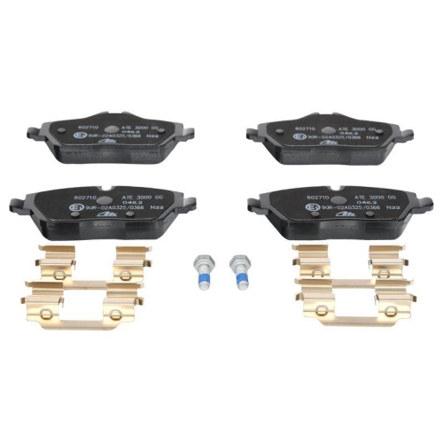 Bremsbelagsatz Scheibenbremse Ate 13-0460-2710-2 f&uuml;r Bmw Mini Vorderachse