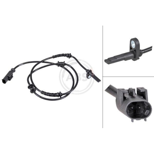 Sensor Raddrehzahl A.b.s. 31770 f&uuml;r Citro&euml;n Fiat Opel Peugeot Vauxhall