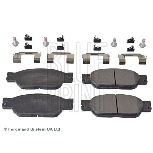 Bremsbelagsatz Scheibenbremse Blue Print ADJ134237 f&uuml;r Jaguar Vorderachse