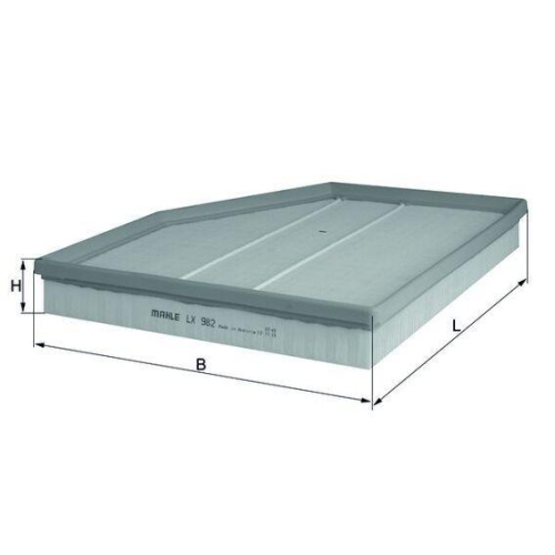 Luftfilter Mahle LX 982 f&uuml;r Bmw