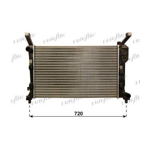 K&uuml;hler Motork&uuml;hlung Frigair 0106.3103 f&uuml;r Mercedes Benz Mercedes Benz