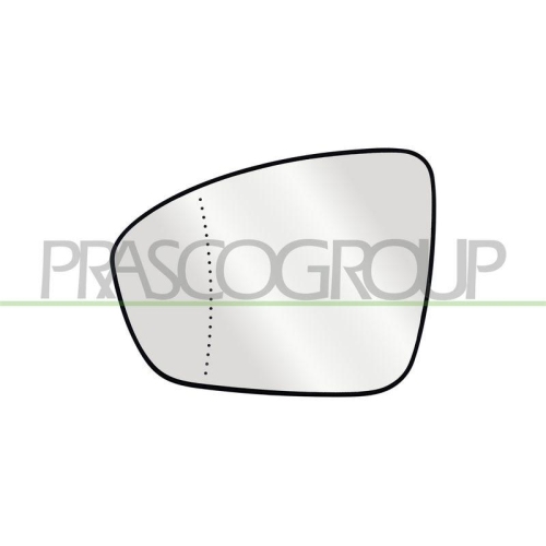 Mirror Glass Exterior Mirror Prasco RN3327504 for Renault