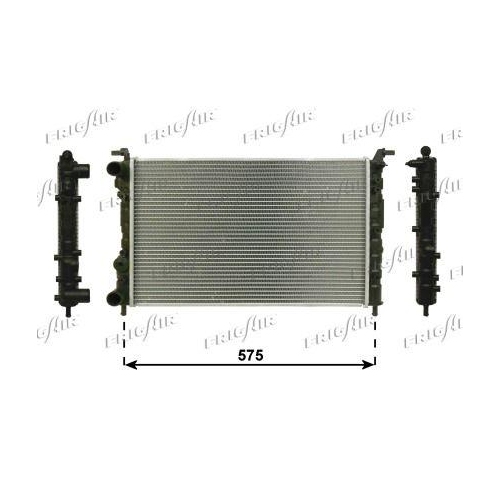 K&uuml;hler Motork&uuml;hlung Frigair 0104.3091 f&uuml;r Alfarome/fiat/lanci