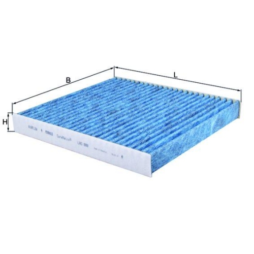 Filter Innenraumluft Mahle LAO 888 Caremetix&reg; f&uuml;r Audi Man Seat Skoda VW Cupra