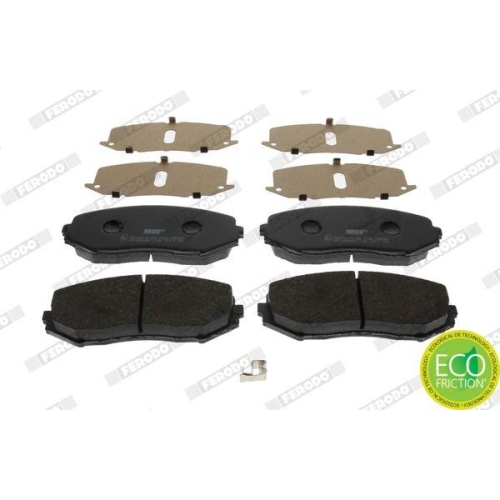Bremsbelagsatz Scheibenbremse Ferodo FDB4060 Premier Eco Friction f&uuml;r Suzuki