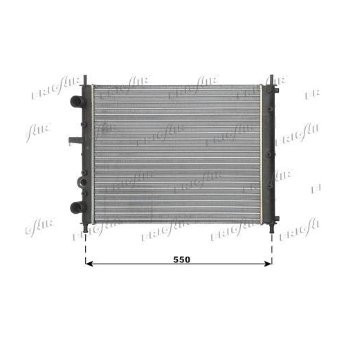 K&uuml;hler Motork&uuml;hlung Frigair 0104.3093 f&uuml;r Alfarome/fiat/lanci