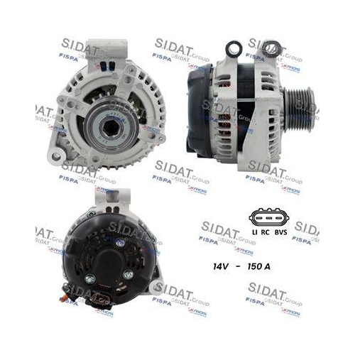 Generator Sidat A12DE1212A2 f&uuml;r Land Rover