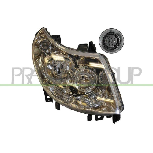 Hauptscheinwerfer Prasco FT9304913 Tyc f&uuml;r Citro&euml;n Fiat Peugeot Rechts
