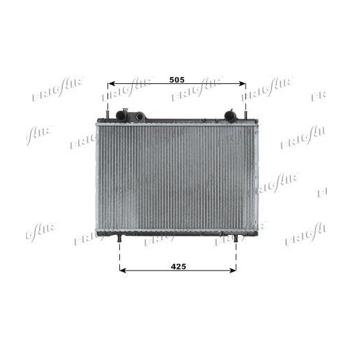 Kühler Motorkühlung Frigair 0104.3100 für Alfarome/fiat/lanci