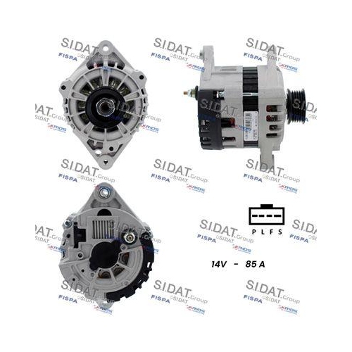 Generator Sidat A12DR1285A2 f&uuml;r Daewoo