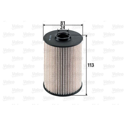 Kraftstofffilter Valeo 587928 für Ford Mitsubishi Scania Toyota Volvo