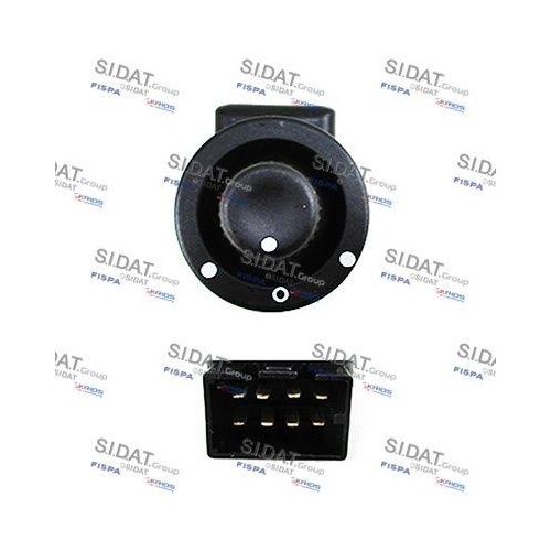 Schalter Außenspiegelverstellung Sidat 640450A2 für Nissan Renault Dacia