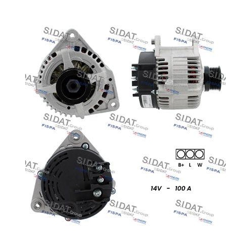 Generator Sidat A12MA1286A2 f&uuml;r Rover