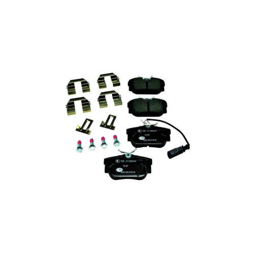Bremsbelagsatz Scheibenbremse Hella 8DB 355 018-591 f&uuml;r Audi Seat Skoda VW Amc