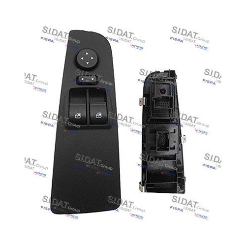 Schalter Fensterheber Sidat 5.145279 für Alfa Romeo Fiat Lancia Vorne Links