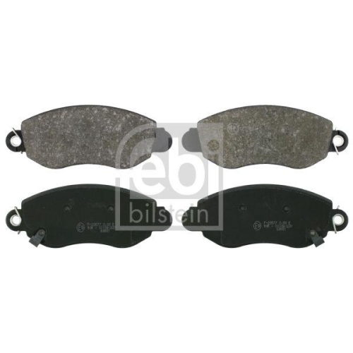 Bremsbelagsatz Scheibenbremse Febi Bilstein 16425 f&uuml;r Ford Ford Usa Vorderachse