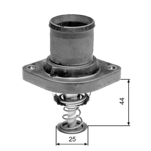 Thermostat K&uuml;hlmittel Gates TH24989G1 f&uuml;r Citro&euml;n Fiat Lancia Peugeot