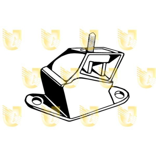 Lagerung Motor Unigom 396026 f&uuml;r Renault Vorne Links