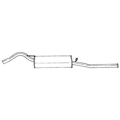 Endschalld&auml;mpfer Sigam 42601 f&uuml;r Skoda