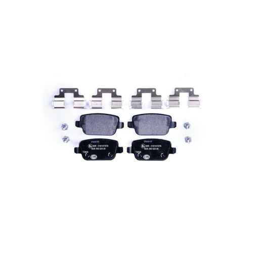 Bremsbelagsatz Scheibenbremse Hella 8DB 355 025-351 für Ford Volvo Proton Amc