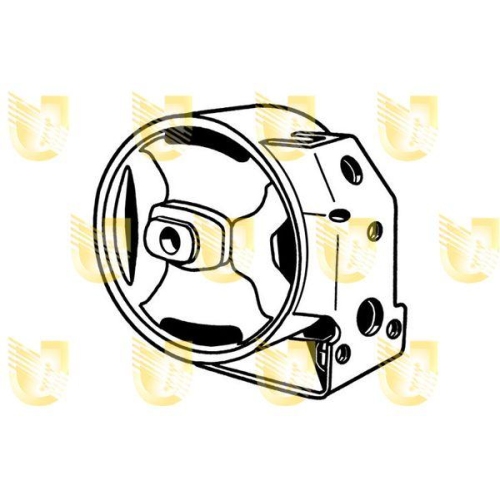 Lagerung Motor Unigom 396041 f&uuml;r Seat VW Hinten Vorne Rechts