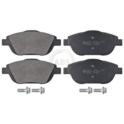 Bremsbelagsatz Scheibenbremse A.b.s. 37751 f&uuml;r Citro&euml;n Fiat Lancia Opel Peugeot