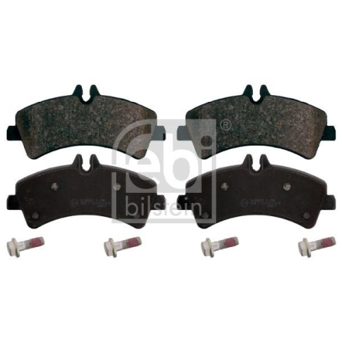 Bremsbelagsatz Scheibenbremse Febi Bilstein 16709 f&uuml;r Dodge Mercedes Benz VW