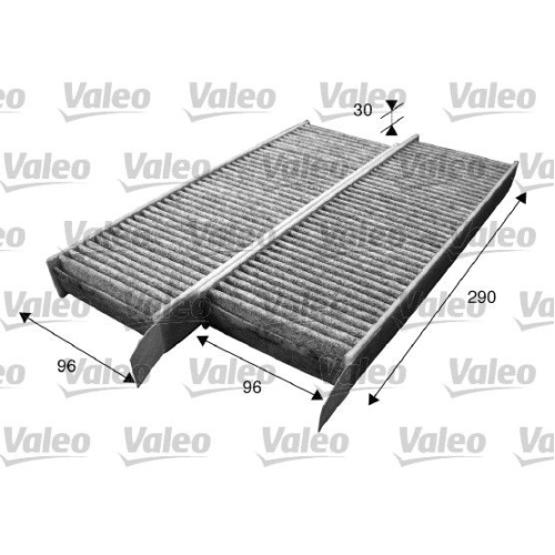 Filter Cabin Air Valeo 715555 Valeo Protect for Citroën Opel Peugeot Toyota DS