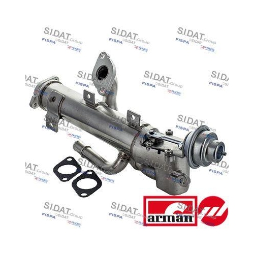 Kühler Abgasrückführung Sidat 83.1134AS Arman für Audi Seat Skoda VW Vag Hitachi