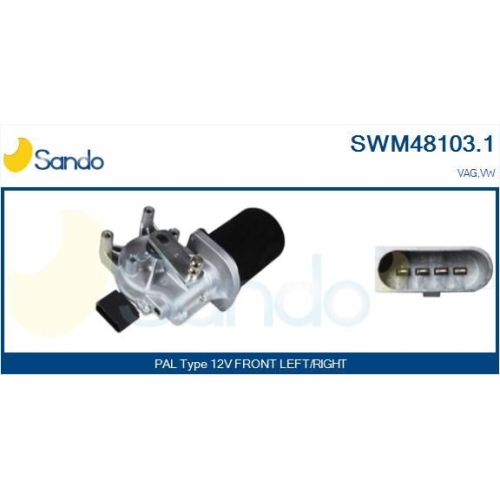 Wischermotor Sando SWM48103.1 für Vag Vorne