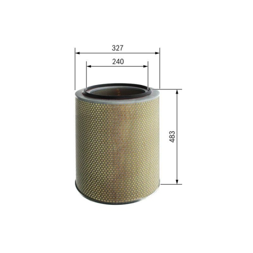 Luftfilter Bosch F026400078 für Iveco Renault