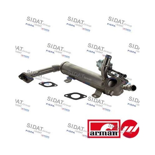 Kühler Abgasrückführung Sidat 83.1141AS Arman für Audi Seat Skoda VW Vag Hitachi