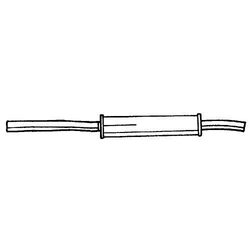 Mittelschalldämpfer Sigam 60401 für VW