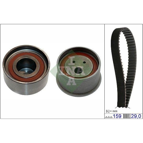 Zahnriemensatz Schaeffler Ina 530 0595 10 für Mitsubishi