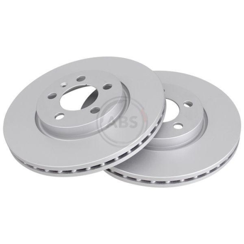 Brake Disc A.b.s. 18637 for Audi Seat Skoda VW Front Axle