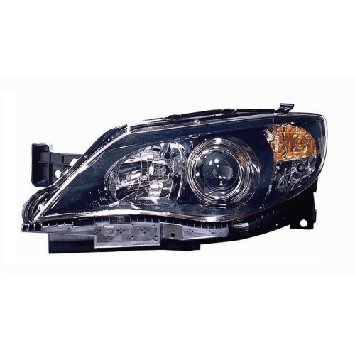Scheinwerfer Rechts Subaru Impreza 2007 Schwarzer Reflektor