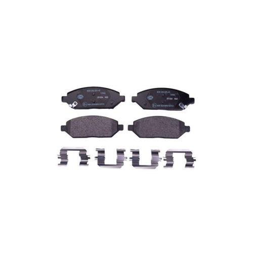 Bremsbelagsatz Scheibenbremse Hella 8DB 355 025-451 f&uuml;r Opel Vauxhall Amc