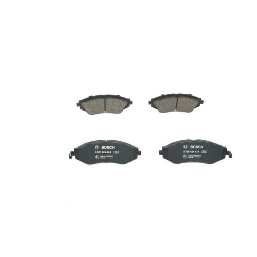 Bremsbelagsatz Scheibenbremse Bosch 0986424474 für Alfa Romeo Fiat Lancia Opel
