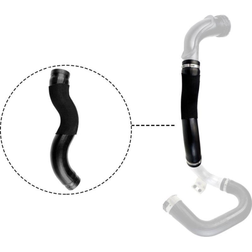 Ladeluftschlauch Gates 09-0701 f&uuml;r Opel Vauxhall Chevrolet