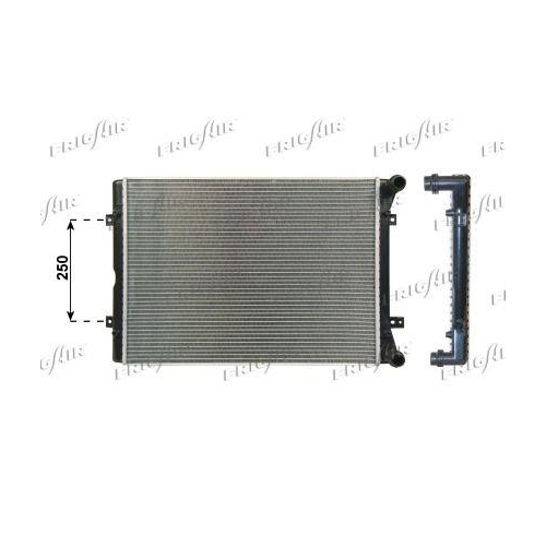 K&uuml;hler Motork&uuml;hlung Frigair 0110.3155 f&uuml;r Ford VW Alfarome/fiat/lanci
