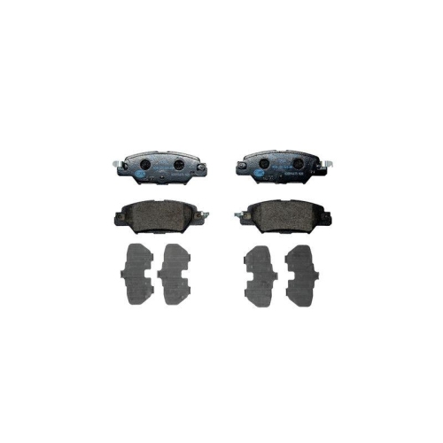 Bremsbelagsatz Scheibenbremse Hella 8DB 355 025-461 f&uuml;r Mazda Amc Hinterachse