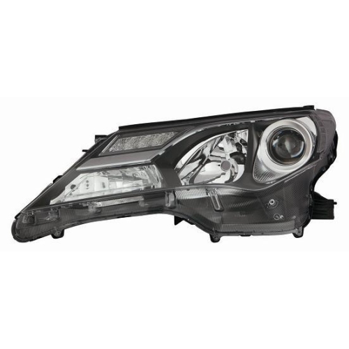 Scheinwerfer Rechts Toyota RAV 4 2013 A LED Schwarzer Reflektor