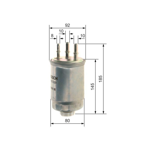 Kraftstofffilter Bosch F026402229 f&uuml;r Ssangyong
