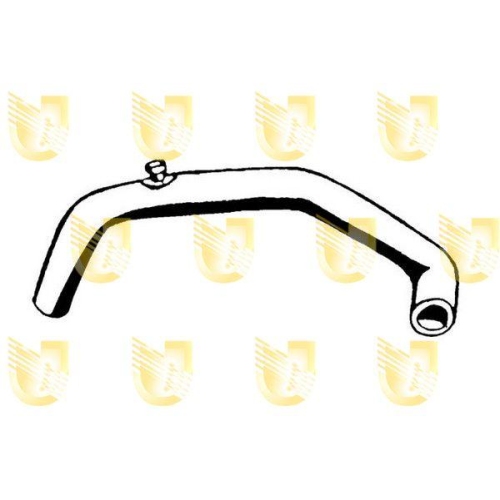 K&uuml;hlerschlauch Unigom F4270 f&uuml;r Ford Links Oben F&uuml;r Fahrzeuge Ohne Klimaanlage