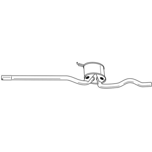 Mittelschalld&auml;mpfer Sigam 60466 f&uuml;r VW
